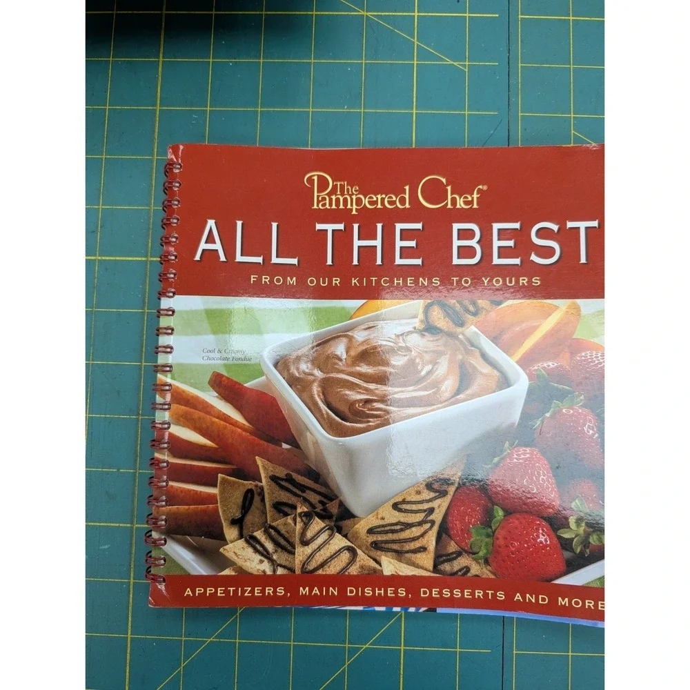 The Pampered Chef Cookbooks Lot of 11 Spiral Bound Paperback